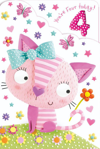 Picture of 4 TODAY BIRTHDAY CARD